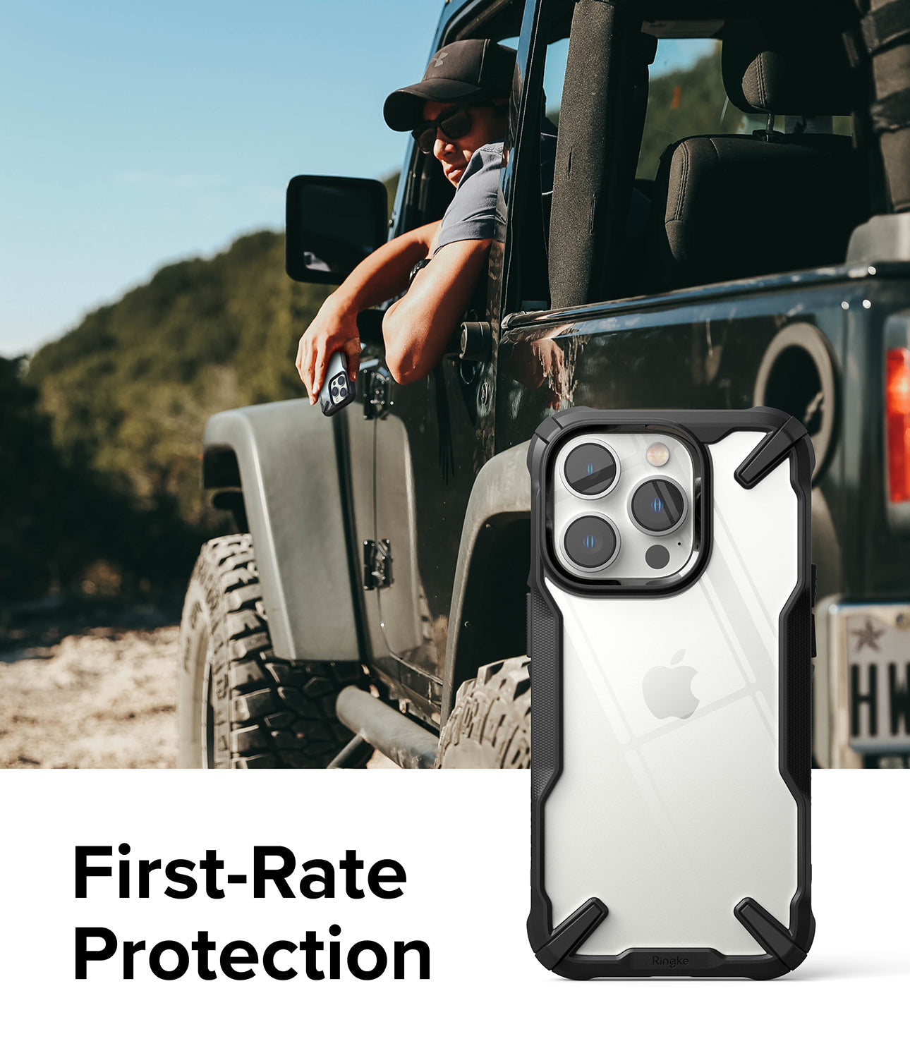 iPhone 14 Pro Max Case | Fusion-X - Black - First-Rate Protection