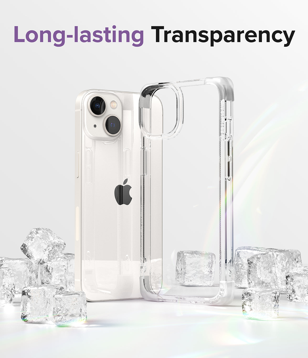 iPhone 14 Case | Fusion Bumper- Clear- Long-Lasting Transparency
