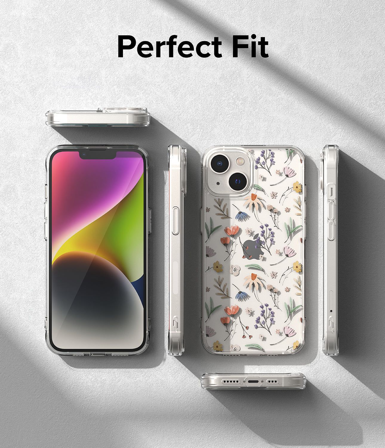 iPhone 14 Case | Fusion Design - Dry Flowers - Perfect Fit