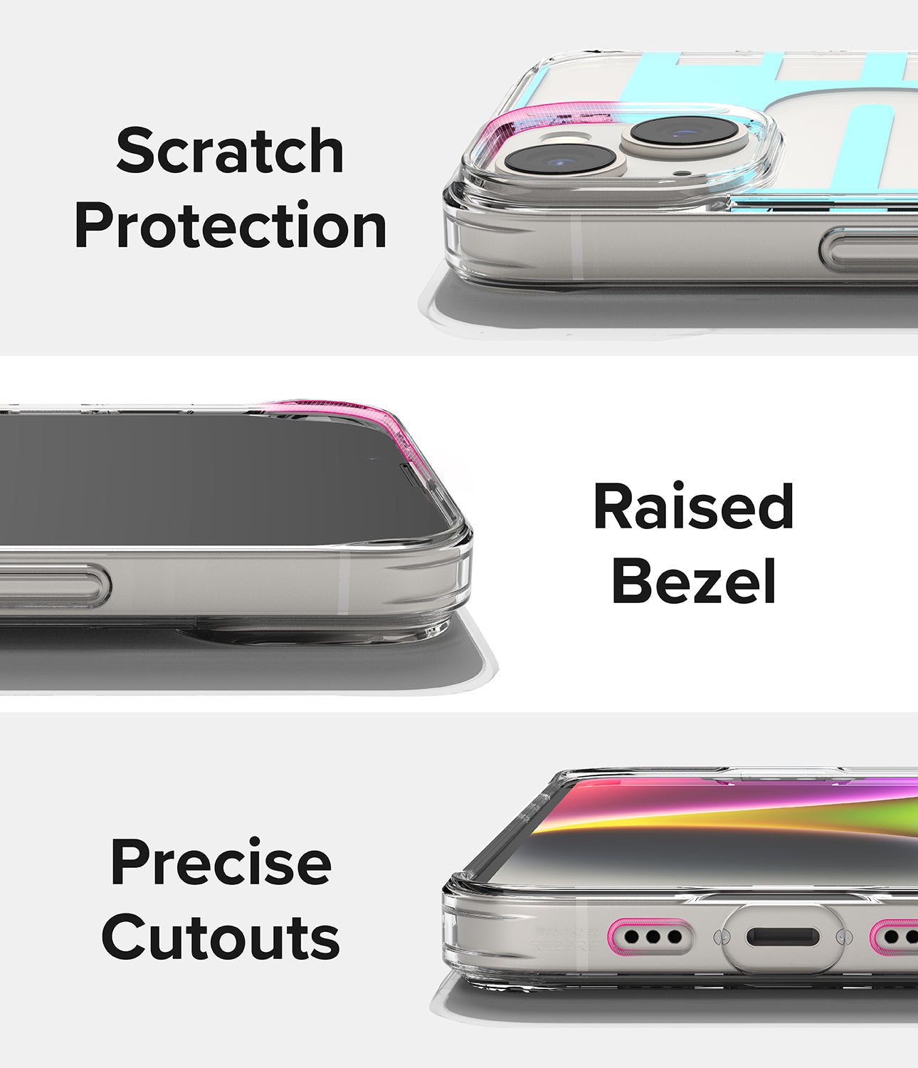 iPhone 14 Case | Fusion Design - Jeju - Scratch Protection Raised Bezel. Precise Cutouts.