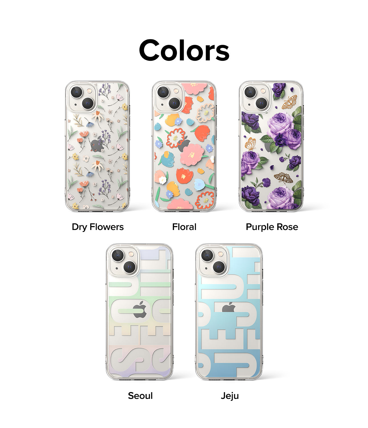 iPhone 14 Case | Fusion Design - Dry Flowers - Colors
