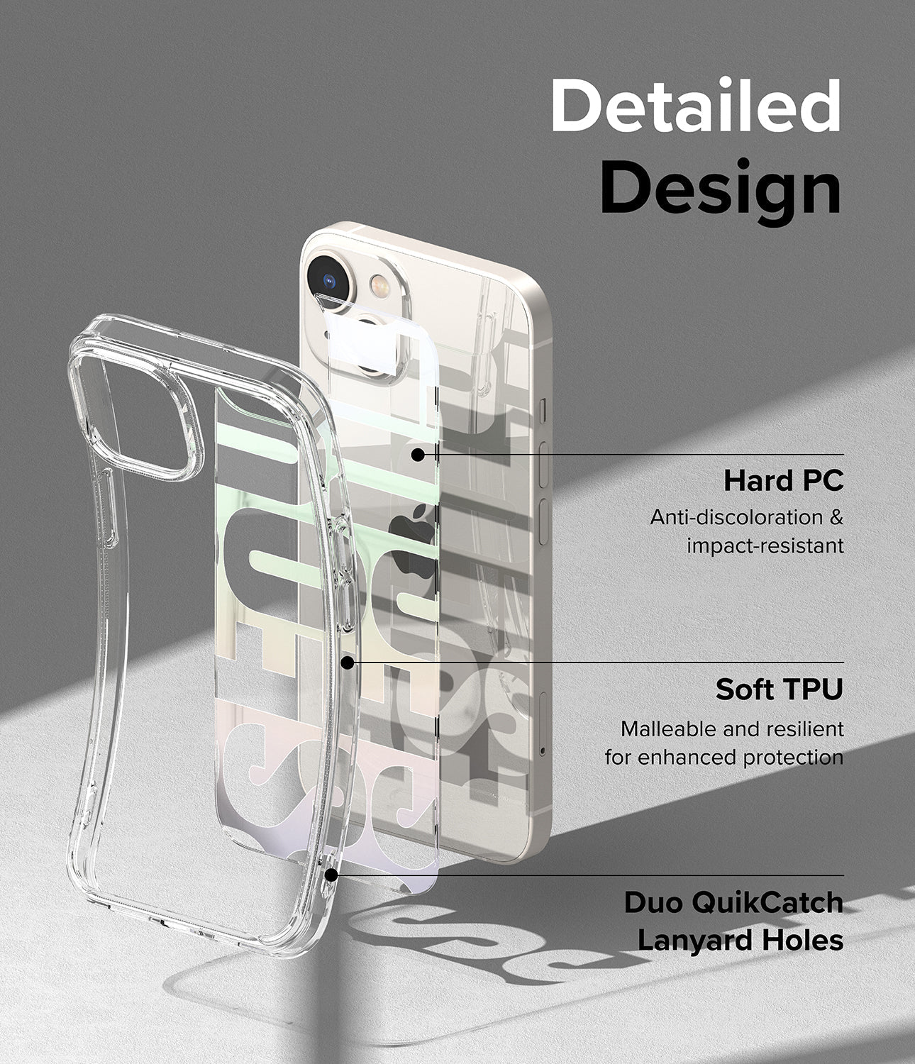 iPhone 14 Case | Fusion Design - Seoul - Detailed Design. Anti-discoloration and impact-resistant with Hard PC. Malleable and resilient for enhanced protection. Duo QuikCatch Lanyard Holes.