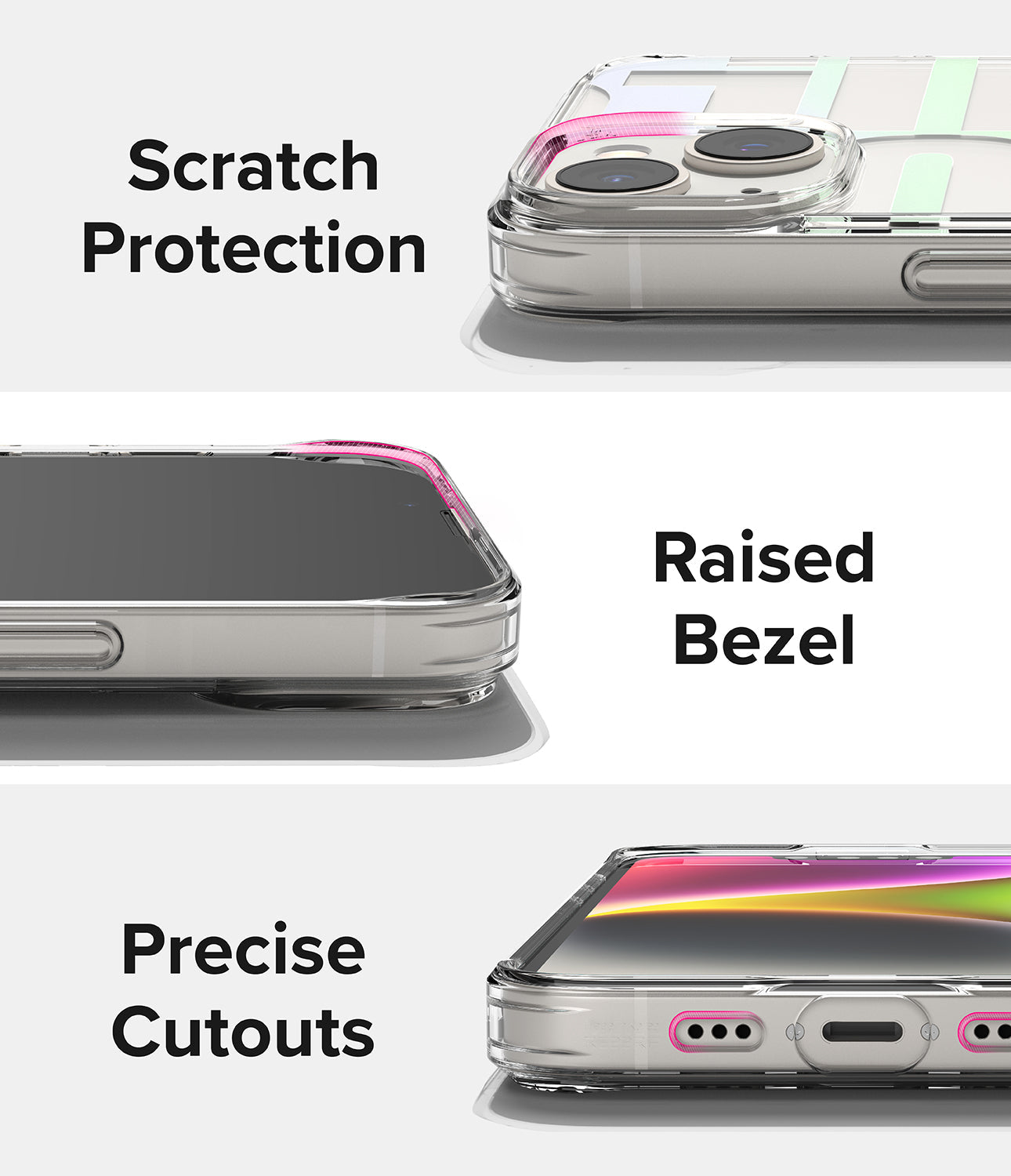 iPhone 14 Case | Fusion Design - Seoul - Scratch Protection Raised Bezel. Precise Cutouts.