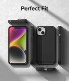 iPhone 14 Case | Silicone - Black - Perfect Fit