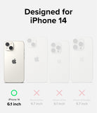 iPhone 14 Case | Silicone - Black - Designed for iPhone 14