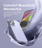 iPhone 14 Case | Silicone - Lavender- Colorful! Beautiful! Wonderful! Unmatched in color, quality, protection, and all the little details.