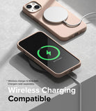 iPhone 14 Case | Silicone - Pink Sand - Wireless Charging Compatible