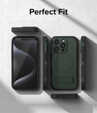 iPhone 15 Pro Max Case | Alles - Dark Green - Perfect Fit.