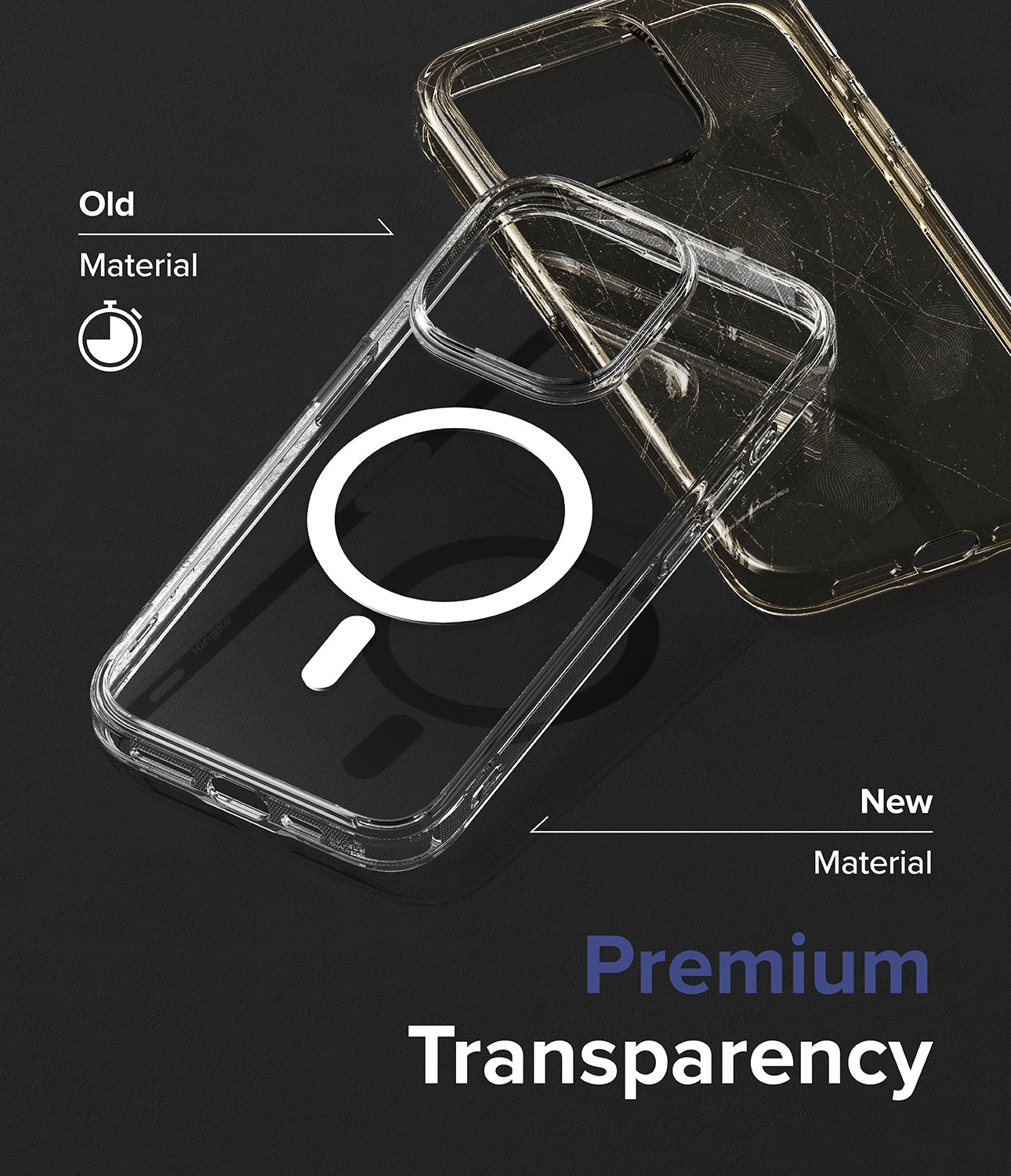 iPhone 15 Pro Max Case | Fusion Magnetic - Clear - Premium Transparency