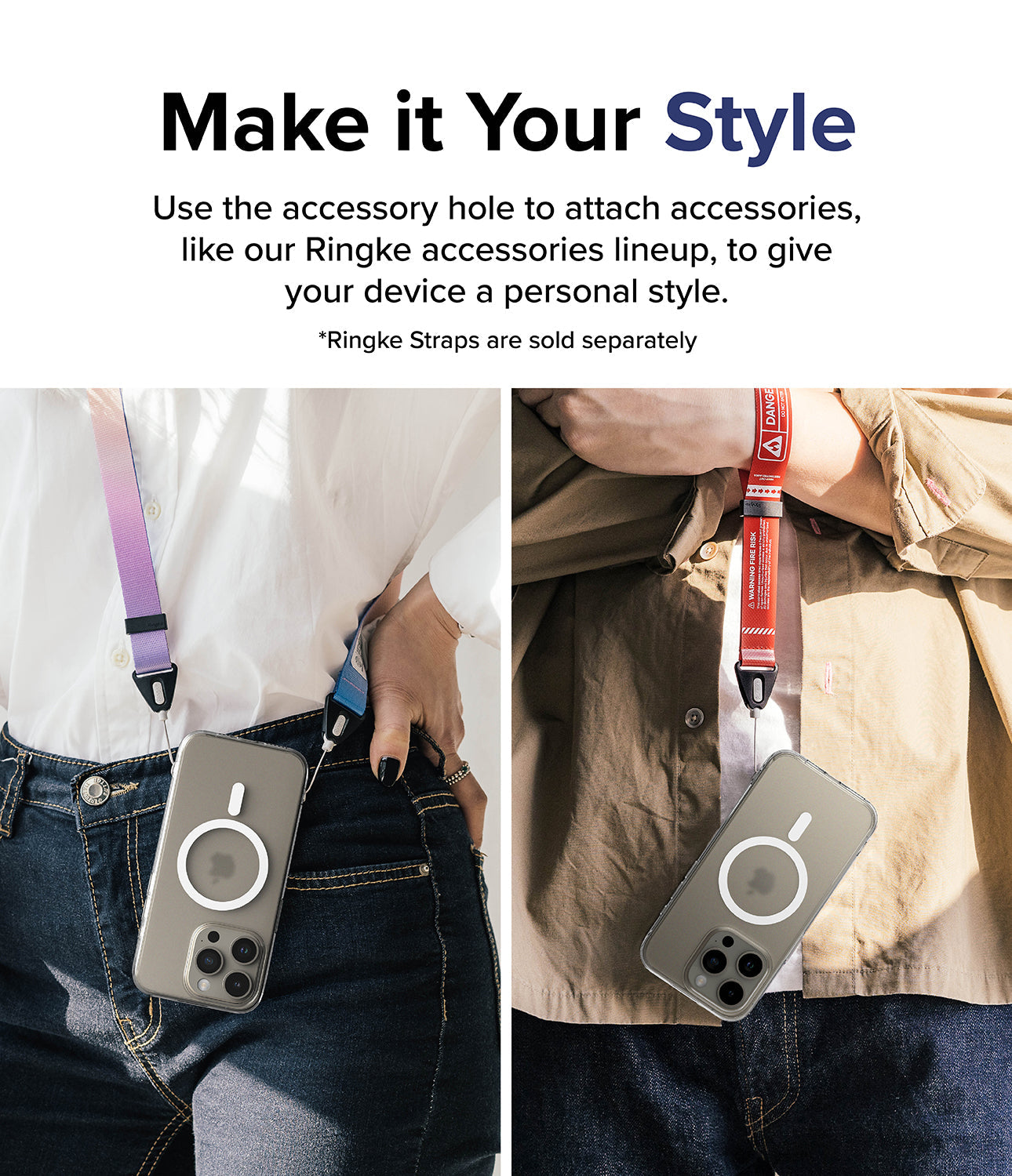 iPhone 15 Pro Max Case | Fusion Magnetic - Matte CleariPhone 15 Pro Max Case | Fusion Magnetic - Matte Clear - Make it Your Style. Use the accessory hole to attach accessories, like our Ringke accessories lineup, to give your device a personal style.