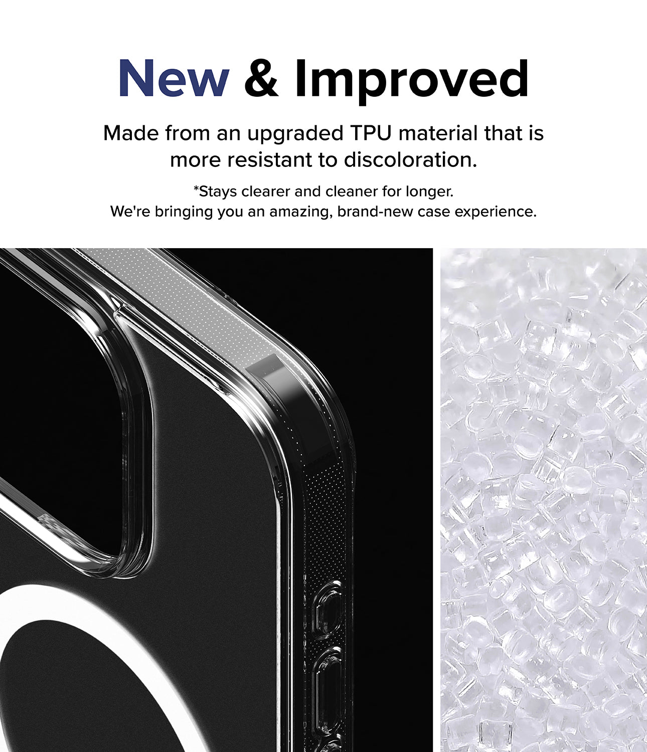 iPhone 15 Pro Max Case | Fusion Magnetic - Matte CleariPhone 15 Pro Max Case | Fusion Magnetic - Matte Clear - New and Improved. Made from an upgraded TPU material that is more resistant to discoloration.