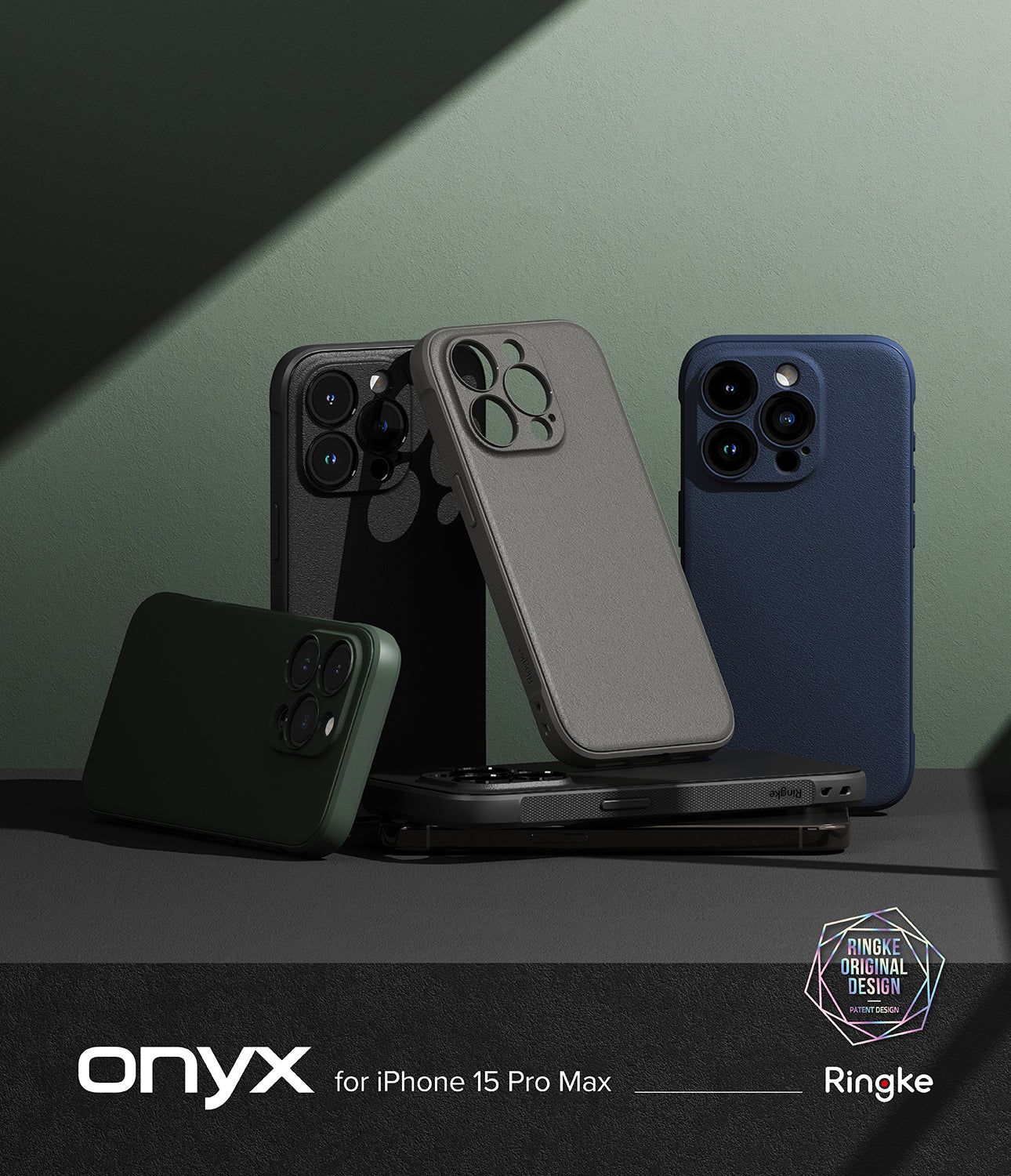 iPhone 15 Pro Max Case | Onyx - Gray - By Ringke