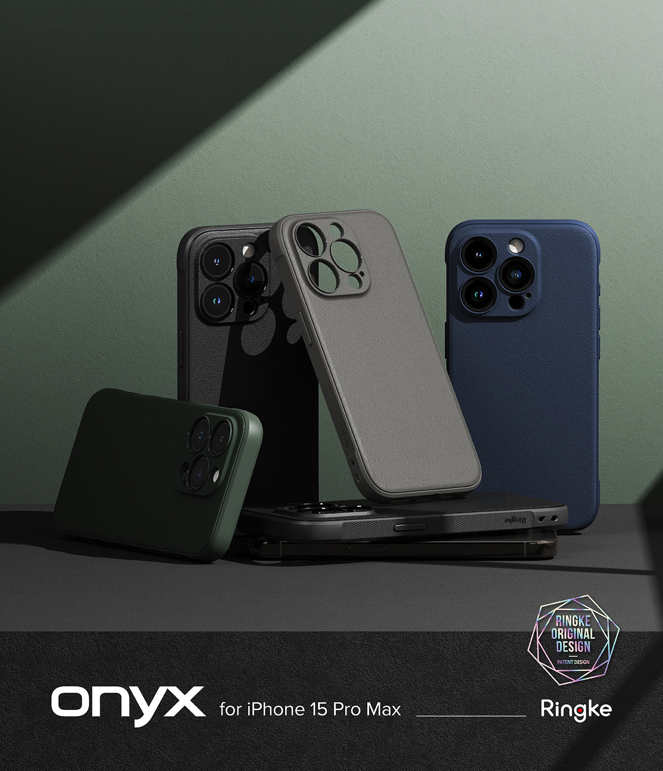iPhone 15 Pro Max Case | Onyx - Gray - By Ringke