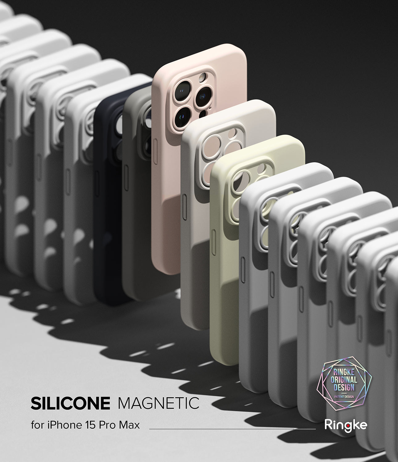iPhone 15 Pro Max Case | Silicone Magnetic - By Ringke