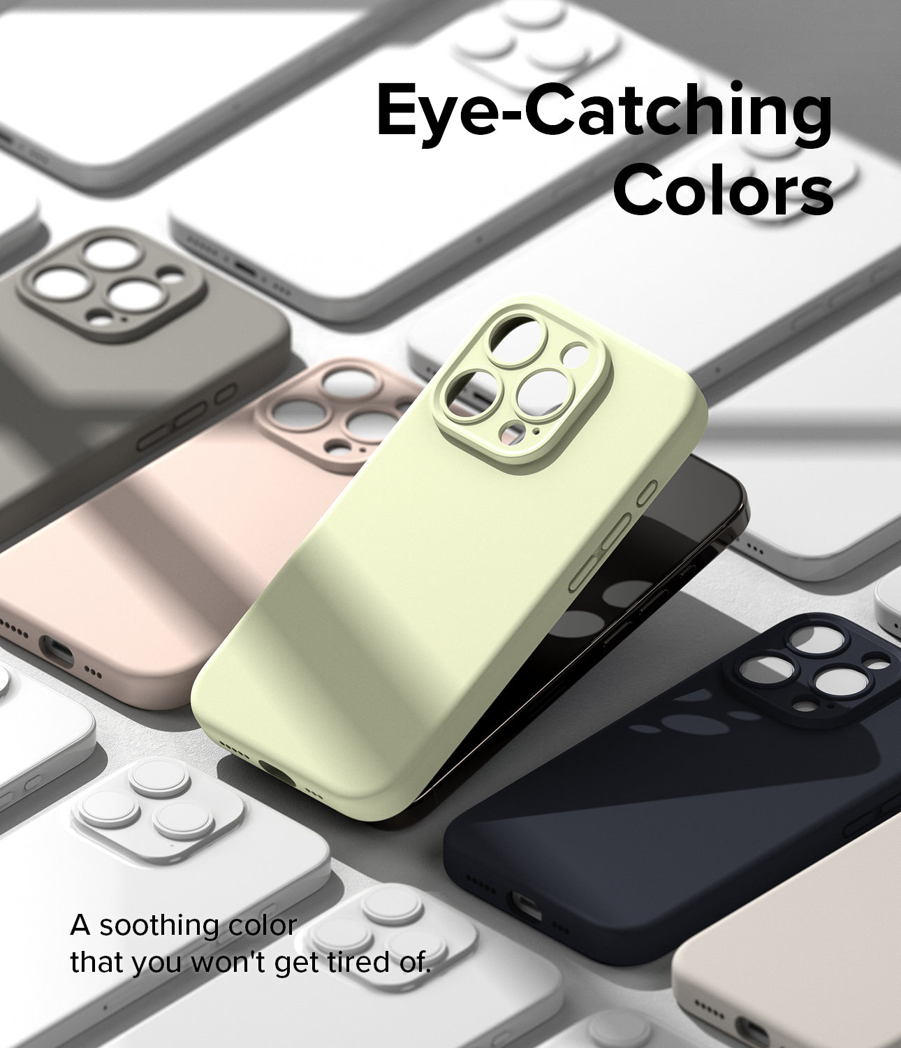 iPhone 15 Pro Max Case | Silicone Magnetic - Sunny Lime - Eye-Catching Colors