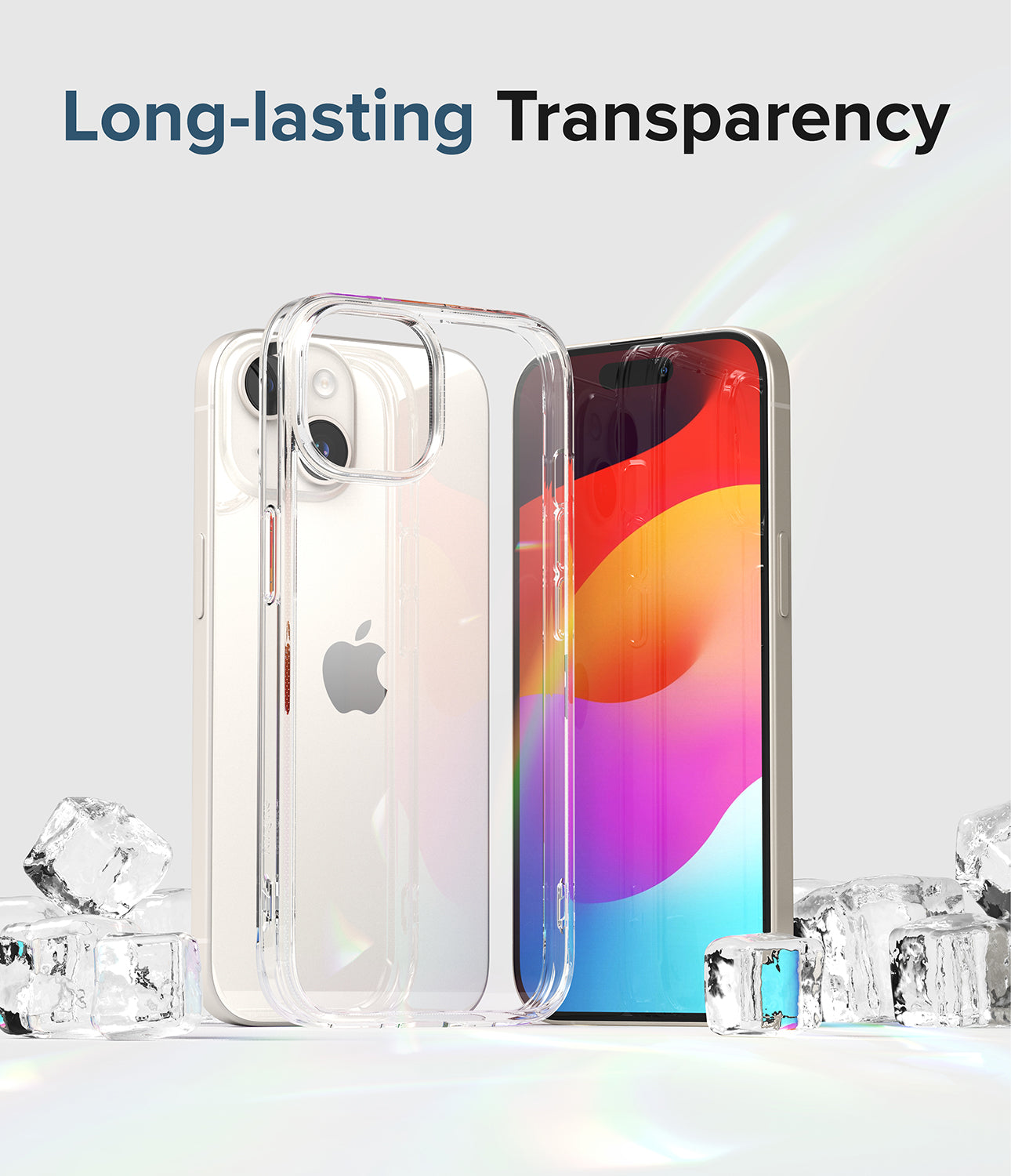 iPhone 15 Plus Case | Fusion - Clear- Long-Lasting Transparency