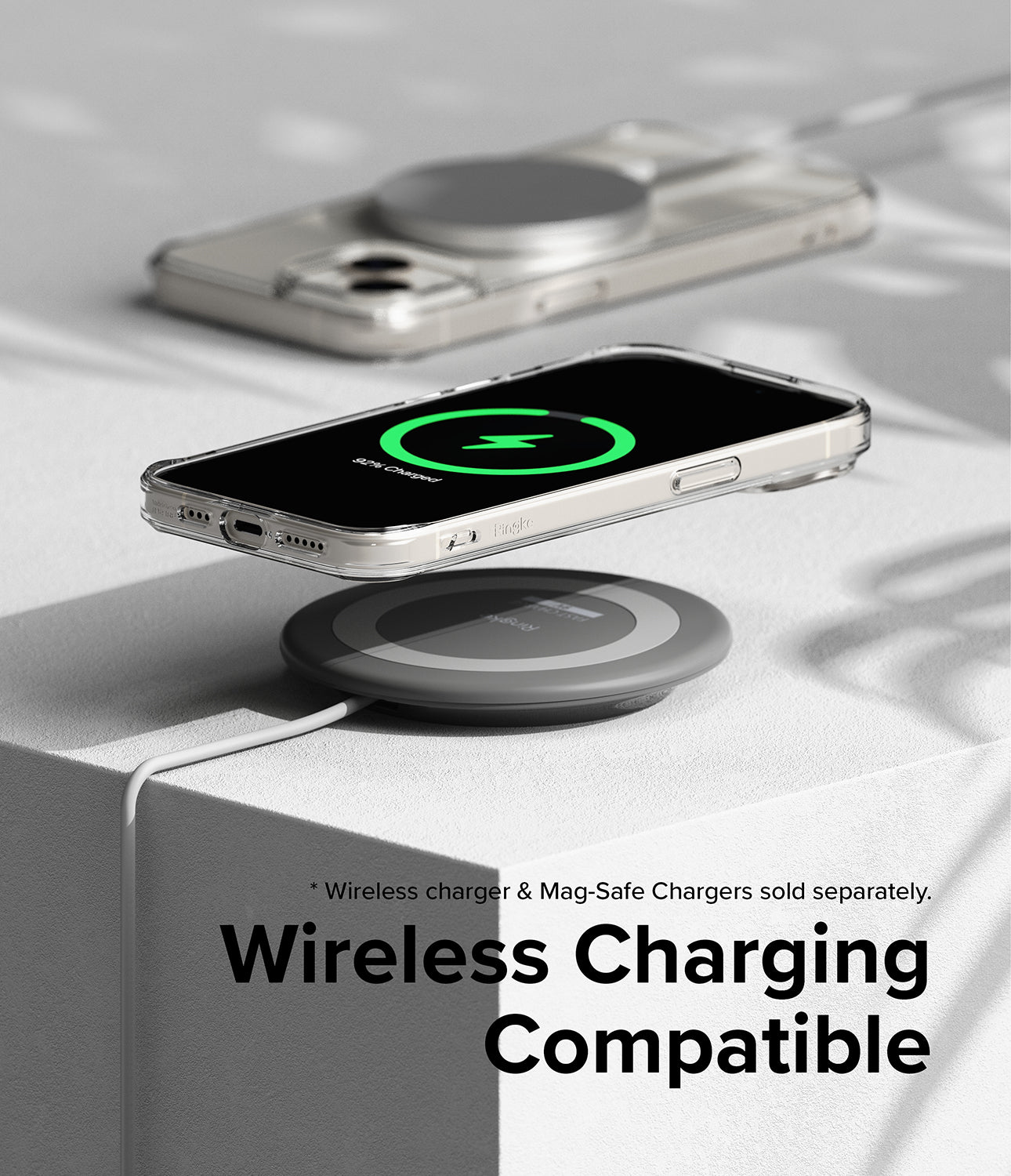 iPhone 15 Plus Case | Fusion - Clear - Wireless Charging Compatible
