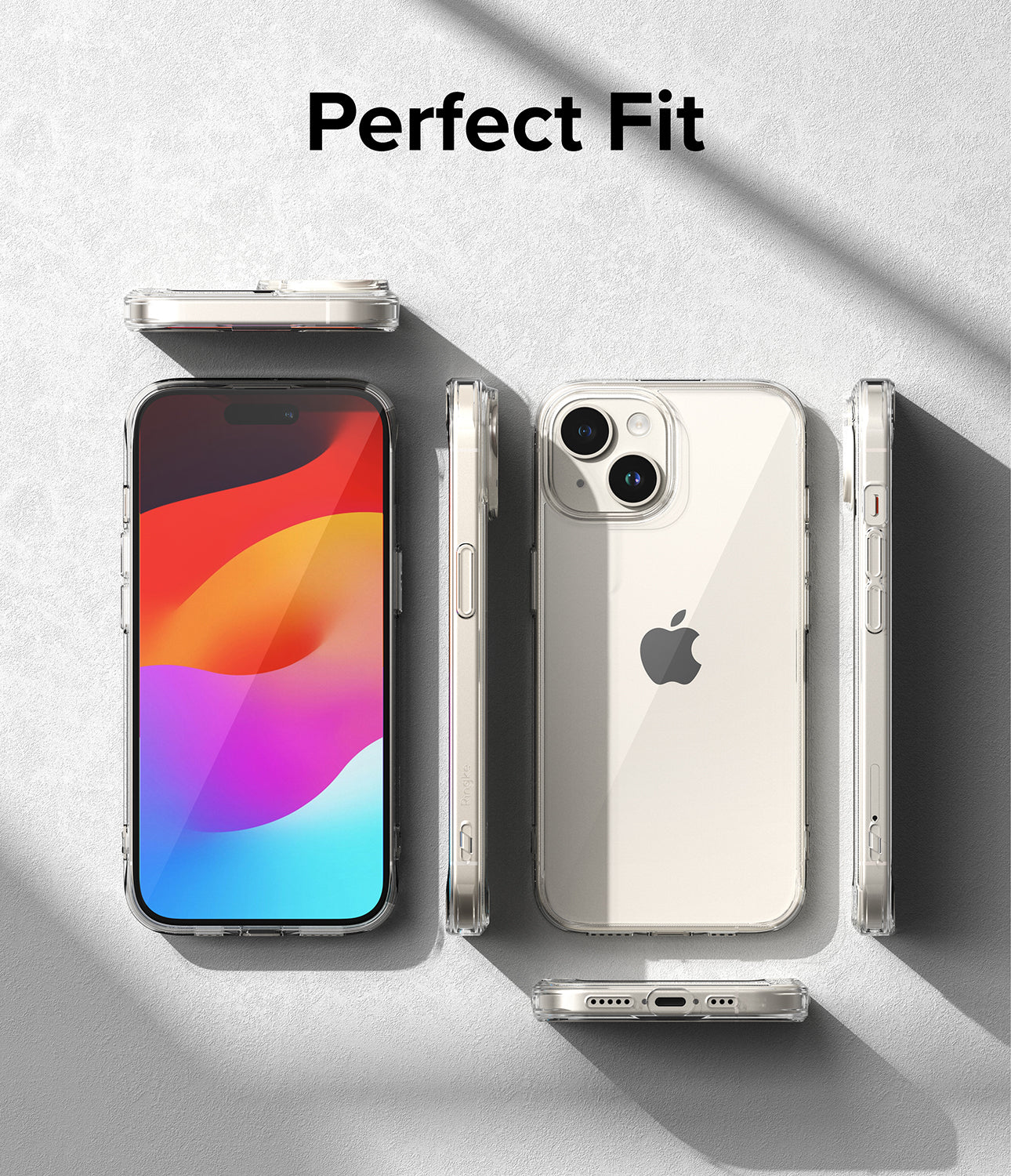 iPhone 15 Plus Case | Fusion - Clear - Perfect Fit