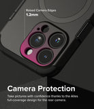 iPhone 15 Pro Case | Alles - Gun Metal - Camera Protection. Take pictures with confidence thanks to the Alles full-coverage design for the rear camera.