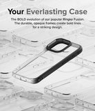 iPhone 15 Pro Case | Fusion Bold - Clear/Black - Your Everlasting Case. The BOLD evolution of our popular Ringke Fusion. The durable, opaque frames create bold lines for a striking design.