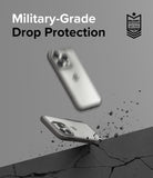 iPhone 15 Pro Case | Fusion Bold - Clear/Gray - Military-Grade Drop Protection.