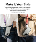 iPhone 15 Pro Case | Fusion Bold - Matte/Gray - Make it Your Style. Use the accessory hole to attach accessories, like our Ringke accessories lineup, to give your device a personal style.