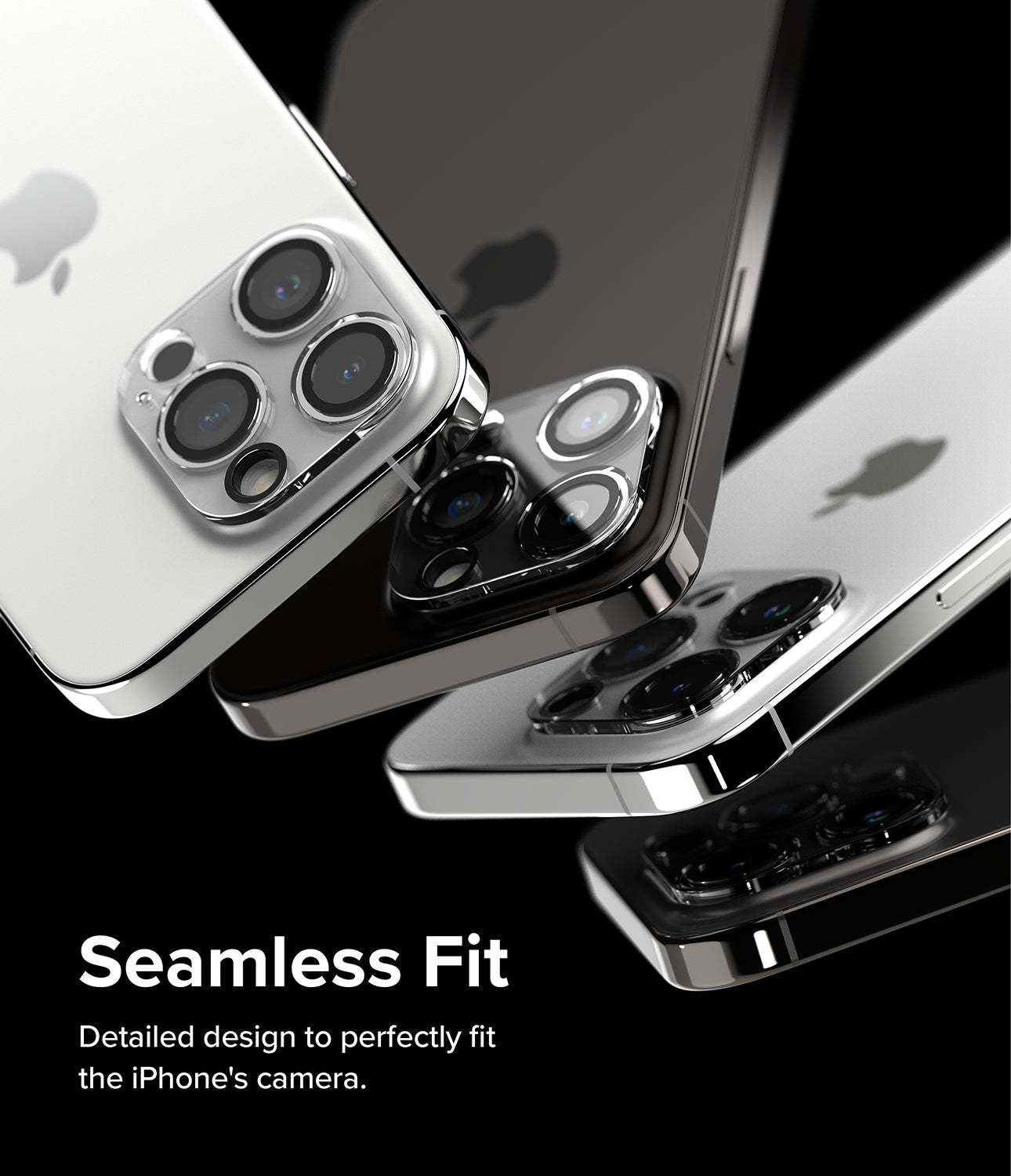 iPhone 15 Pro | Camera Protector Glass [2 Pack] - Seamless Fit. Detailed design to perfectly fit the iPhone's camera.