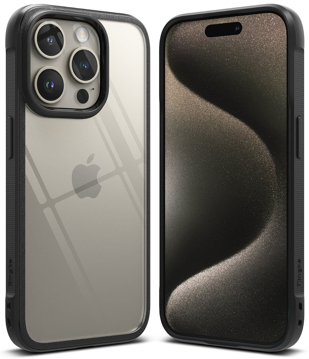 iPhone 15 Pro Case | Fusion Bold - Clear/Black 