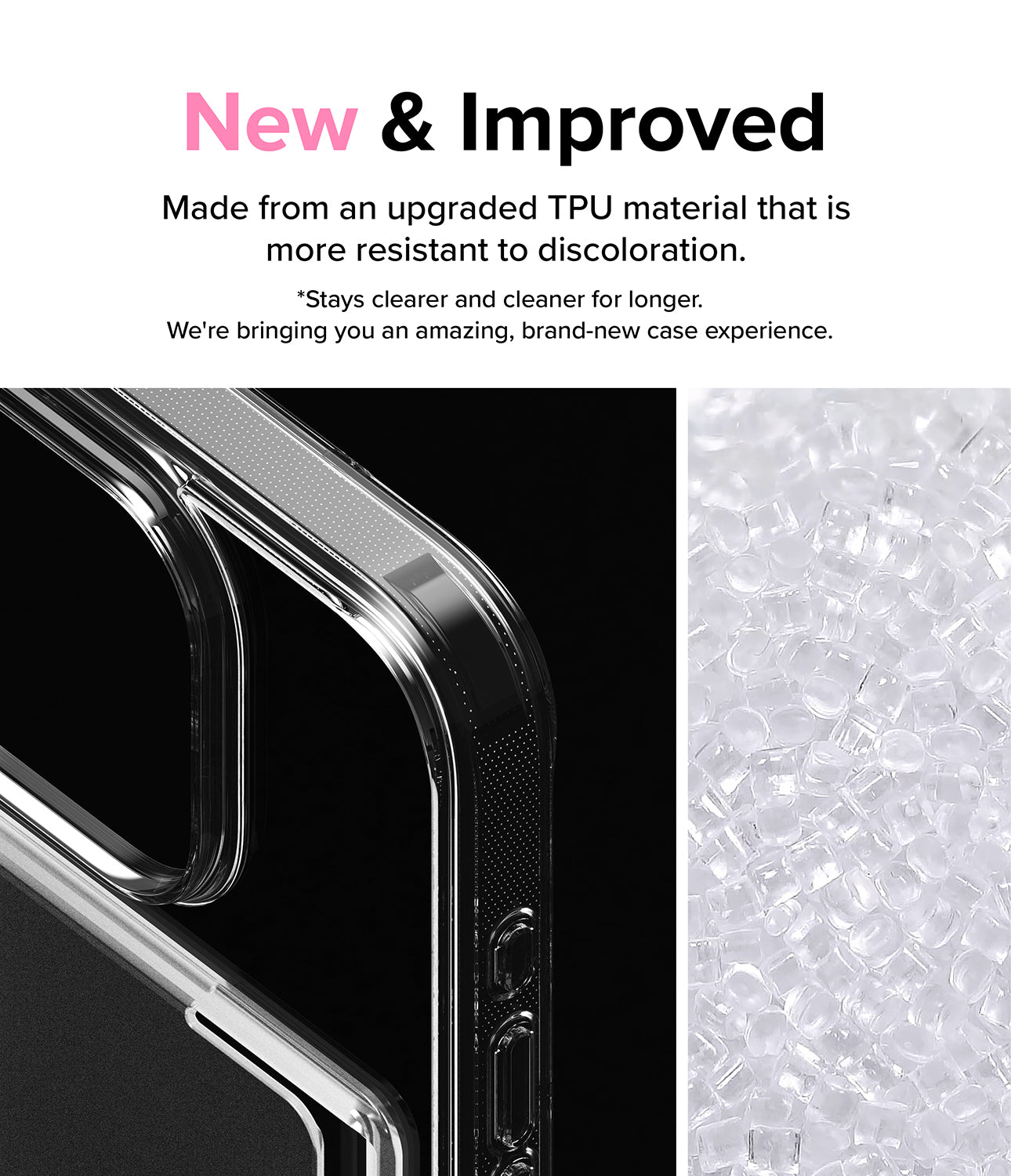 iPhone 15 Pro Case | Fusion Card - New and Improved. Made from an upgraded TPU material that is more resistant to discoloration.
