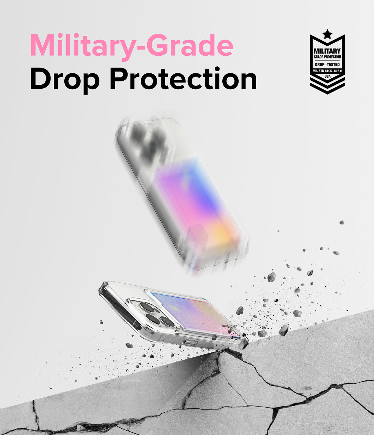 iPhone 15 Pro Case | Fusion Card - Military-Grade Drop Protection