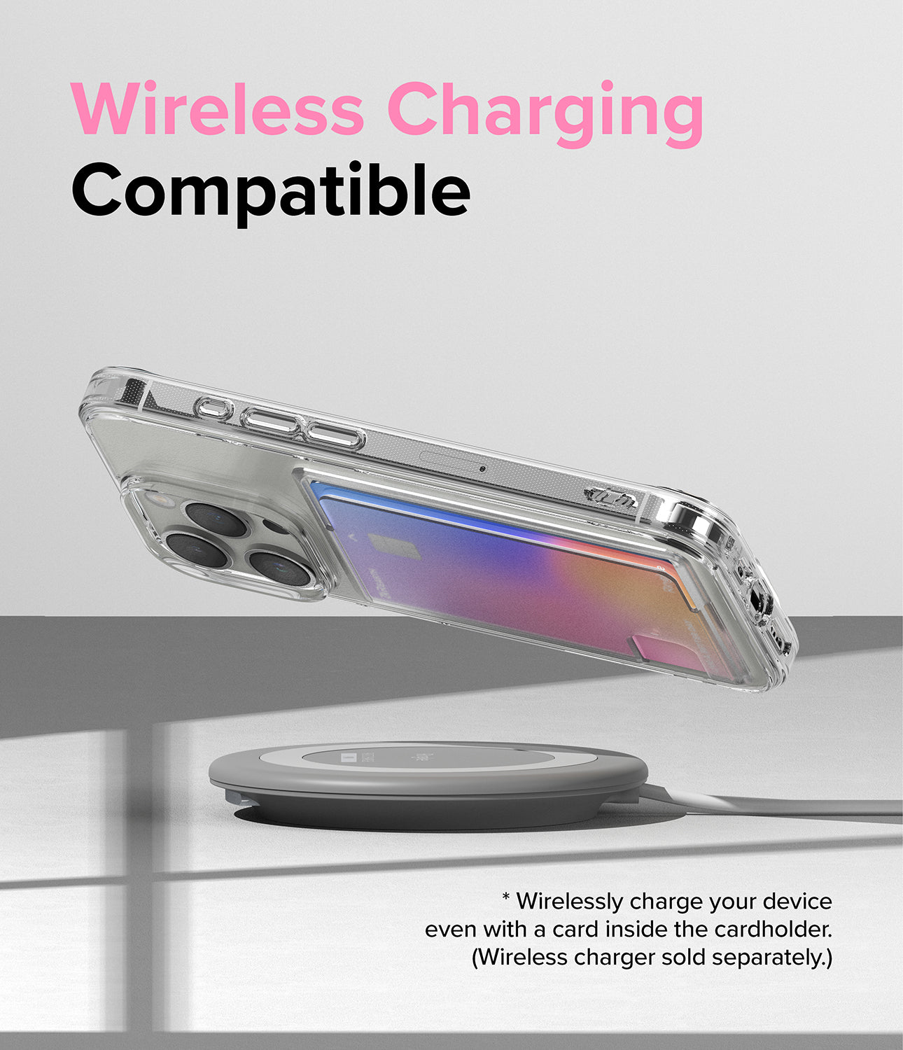 iPhone 15 Pro Case | Fusion Card - Wireless Charging Compatible