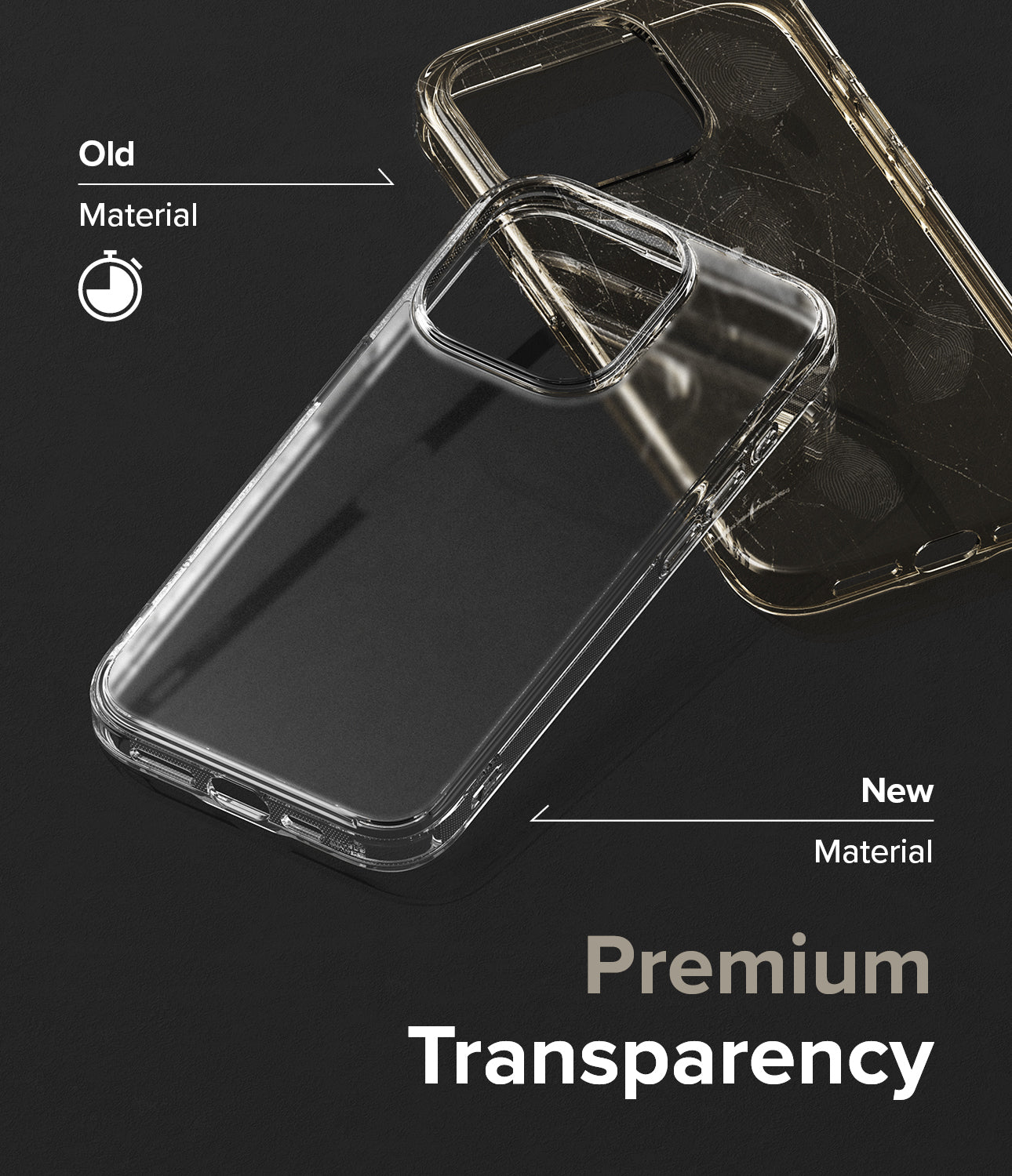 iPhone 15 Pro Case | Fusion - Matte Clear- Premium Transparency.