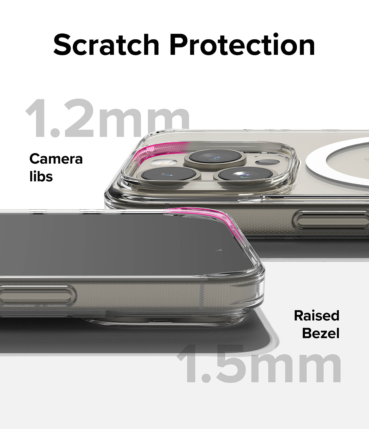 iPhone 15 Pro Case | Fusion Magnetic - Scratch Protection. Camera Lips. Raised Bezel.