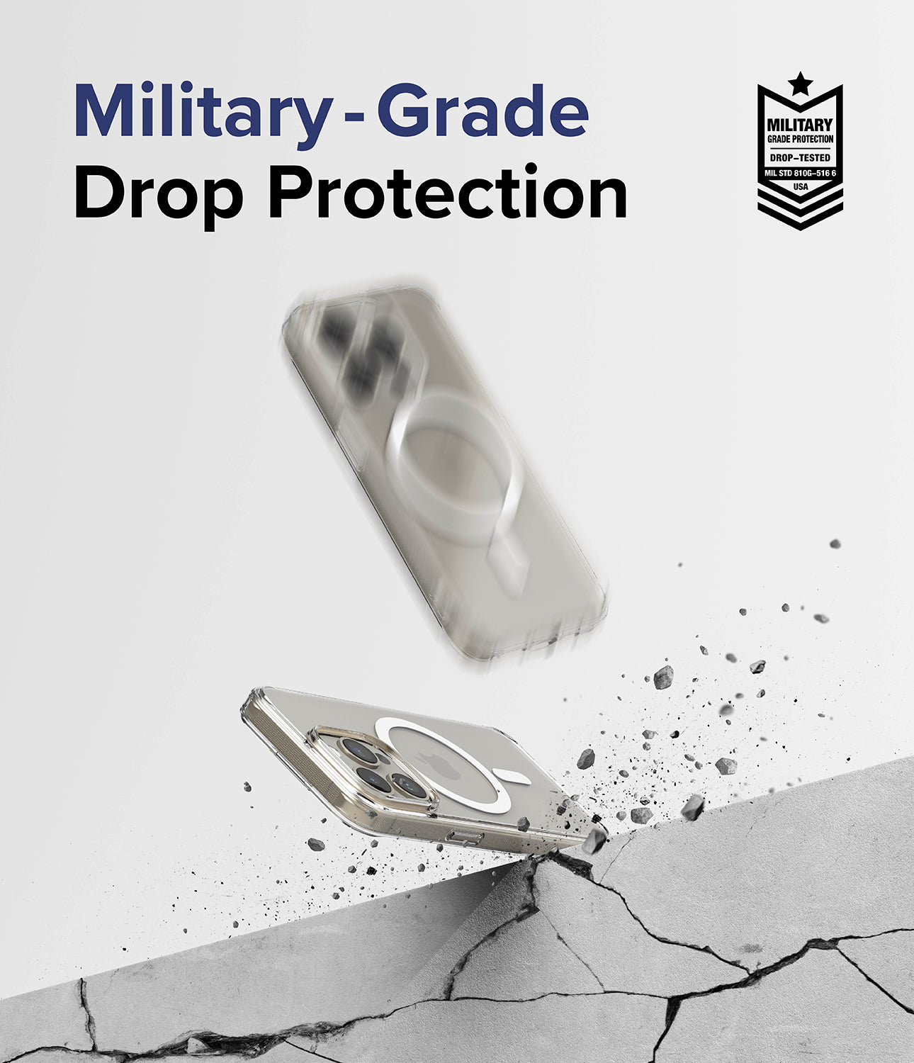 iPhone 15 Pro Case | Fusion Magnetic - Military-Grade Drop Protection.