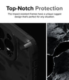 iPhone 15 Pro Case | Fusion-X - Camo Black - Top-Notch Protection. The impact-resistant frame have a unique rugged design that's perfect for any situation.