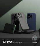 iPhone 15 Pro Case | Onyx - Gray - By Ringke