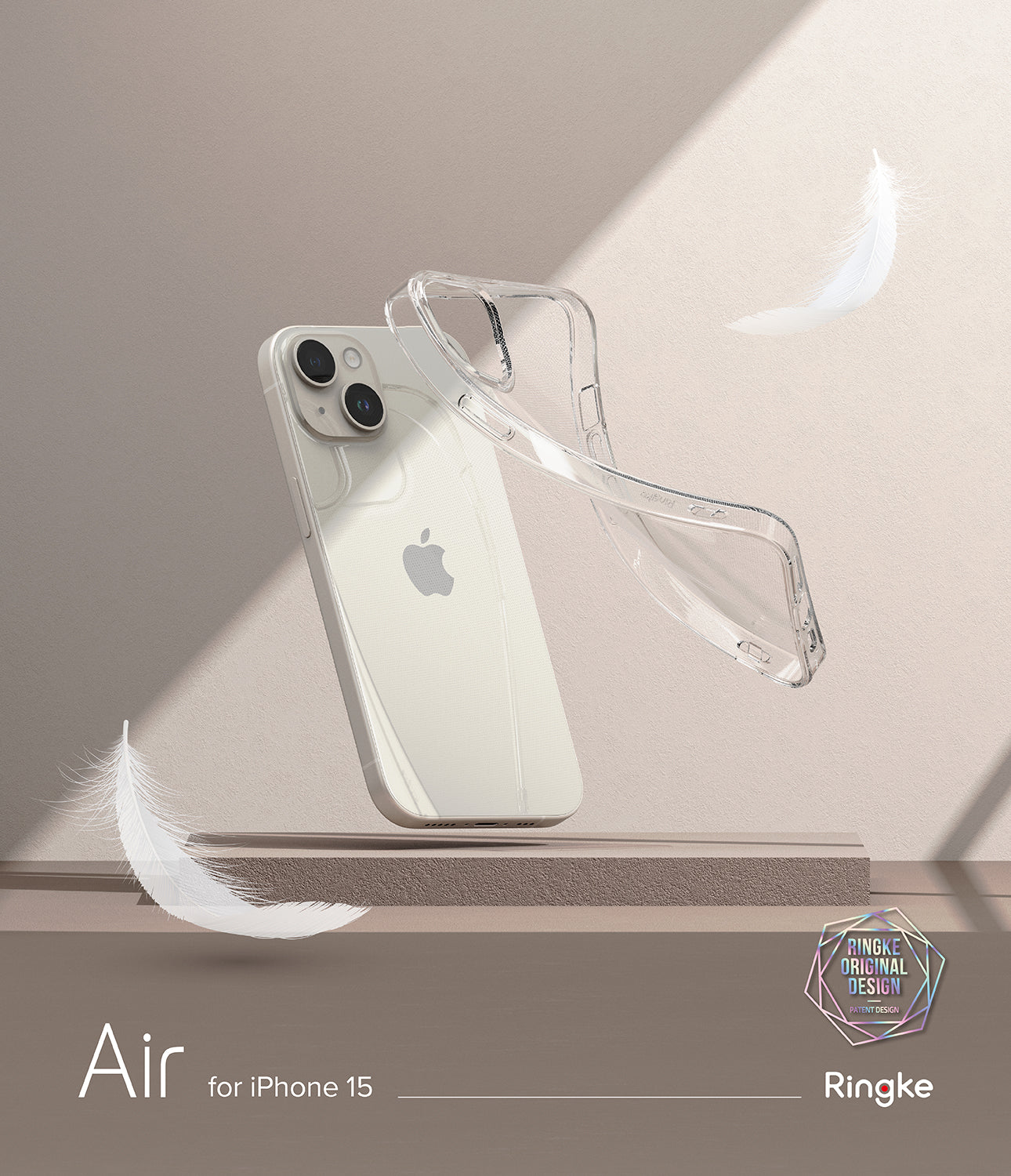 iPhone 15 Case | Air - Clear - By Ringke