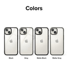 iPhone 15 Case | Fusion Bold Clear/Black - Colors