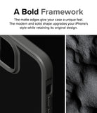 iPhone 15 Case | Fusion Bold Clear/Gray - A Bold Framework. The matte edges give your case a unique feel. The modern and solid shape upgrades your iPhone's style while retaining its original design.