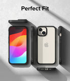 iPhone 15 Case | Fusion Bold Matte/Black - Perfect Fit