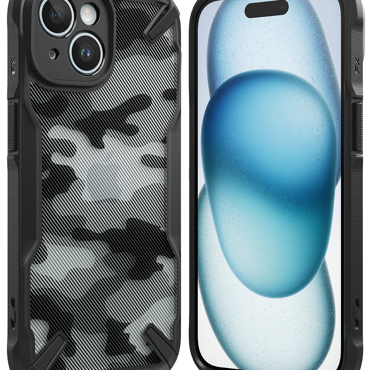 iPhone 15 Case | Fusion-X - Camo Black