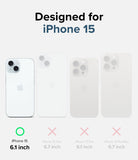iPhone 15 Case | Fusion - Clear - Designed for iPhone 15