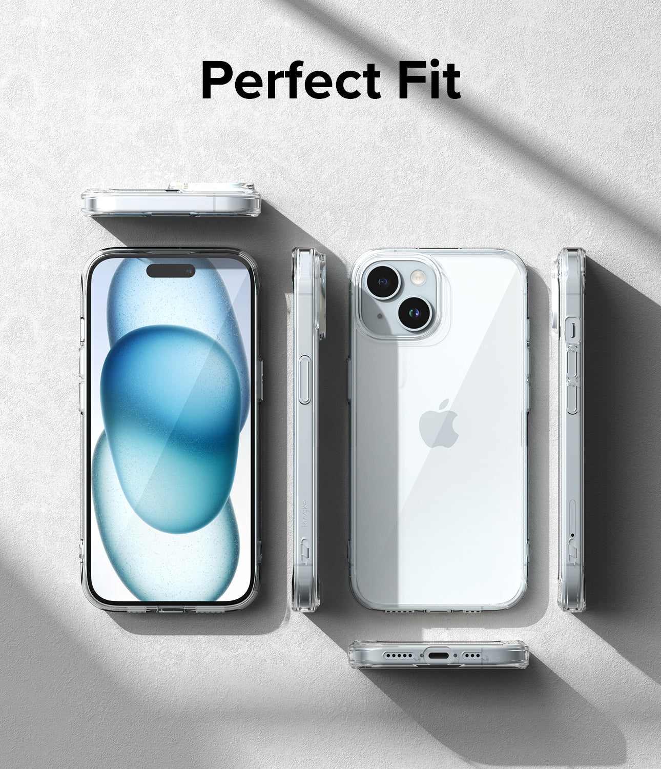 iPhone 15 Case | Fusion - Clear - Perfect Fit