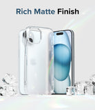 iPhone 15 Case | Fusion - Matte Clear - Rich Matte Finish
