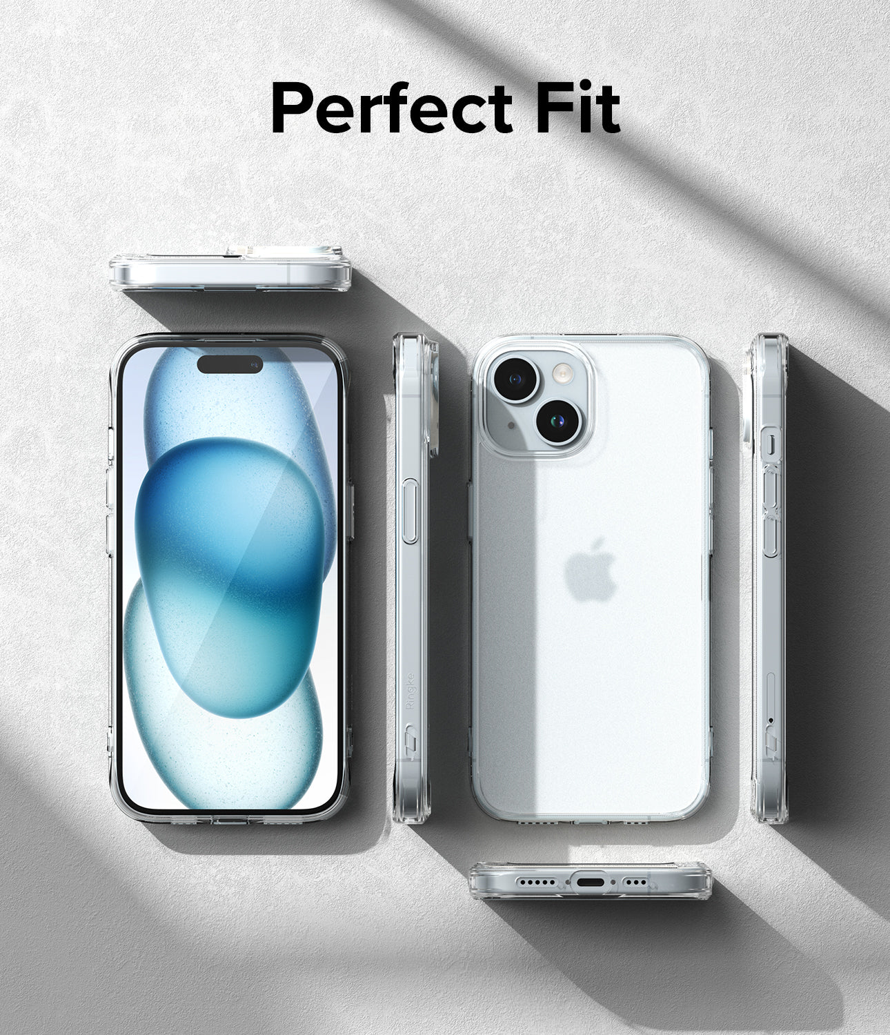 iPhone 15 Case | Fusion - Matte Clear - Perfect Fit
