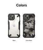 iPhone 15 Case | Fusion-X - Camo Black - Colors