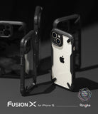 iPhone 15 Case | Fusion-X - Camo Black - By Ringke