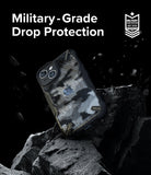 iPhone 15 Case | Fusion-X - Camo Black - Military-Grade Drop Protection