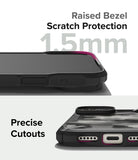 iPhone 15 Case | Fusion-X - Camo Black- Raised Bezel Scratch Protection. Precise Cutouts.
