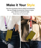 iPhone 15 Case | Onyx Design - Checkerboard Yellow - Make it Your Style. Use the accessory hole to attach accessories, like our Ringke accessories lineup, to give your device a personal style.
